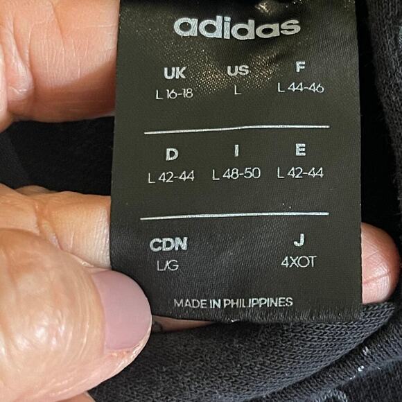 Adidas Core Favorite Women's Hoodie All Over Print Size Large - Picture 3 of 6